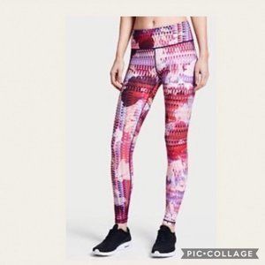 Fun Victoria’s Secret Sport knockout rare limited edition tights leggings pink